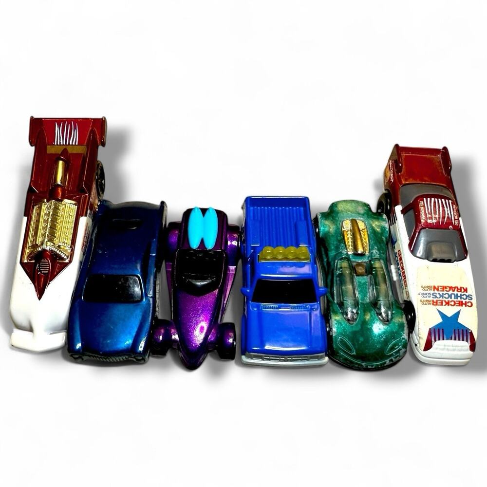1990s Hot Wheels McDonald’s Promo Die-Cast Car Lot — Vintage Collector Bundle